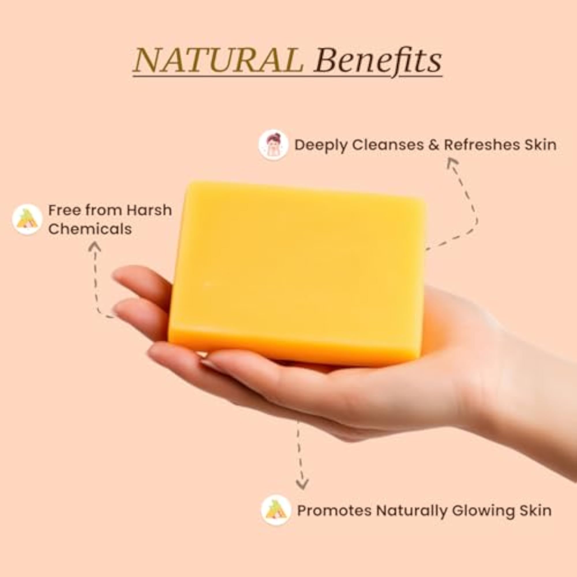 Herbal Handmade Soap Pack of 10, Natural & Moisturizing